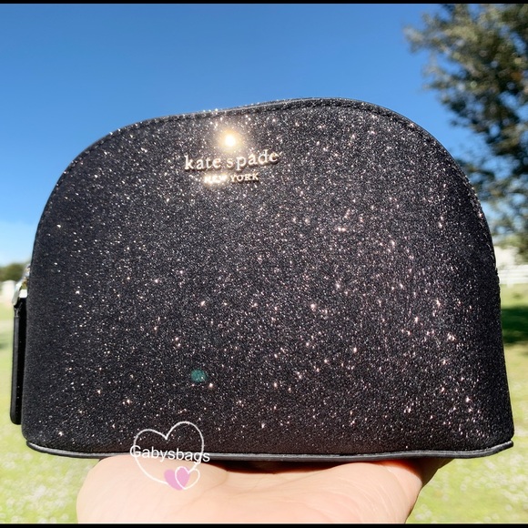Gaby’sBags🥰-Kate Spade Glitter Cosmetic Bag - Picture 2 of 4